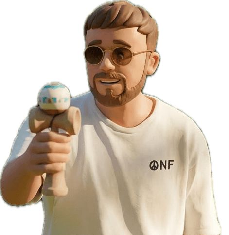 Clay portrait of Moritz